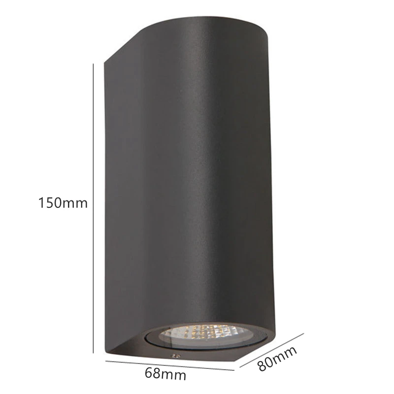 

Умный настенный светильник khelse RGB CCT, алюминий+стекло, GU10