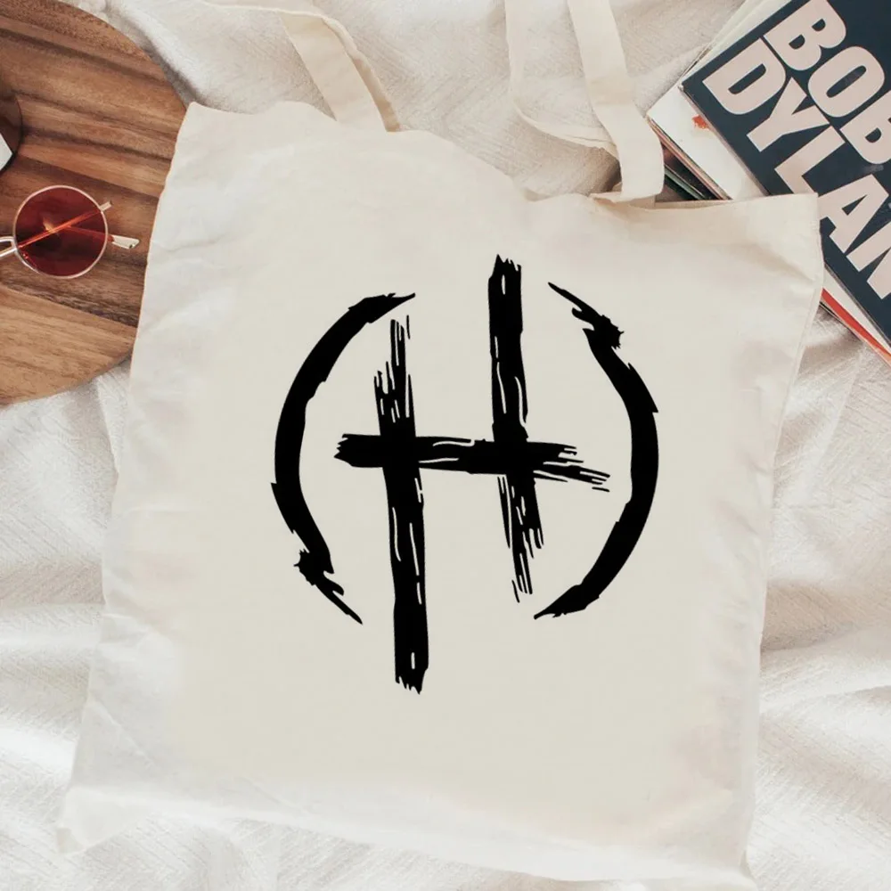 Сумка для покупок Junior h сумка из переработанного хлопка Холщовая джута тканые