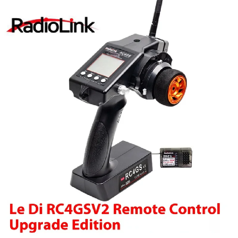 Radiolink Rc4gs V3 Пульт дистанционного управления 2 4 г 4-канальный R6fg Автомобиль и сосуд