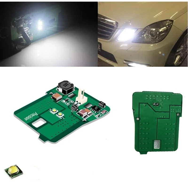 

2Pcs/set 12V White LED Parking Position Light For Mercedes Benz E-Class W212 C207 A207 W207 2010 2011 2012 2013