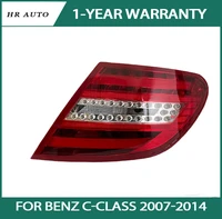 fit for mercedes benz c class 2007 2014 w204 taillight assembly c180 c63 modified led running lights rear taillights