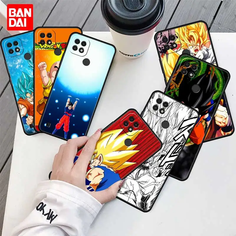 

Goku Dragon Ball Star Case for Realme C21 C21Y C25 C25s C15 C11 C17 C3 C3i C20 5 6 7i 8i 8 8Pro Narzo30A Silicone Black Cover