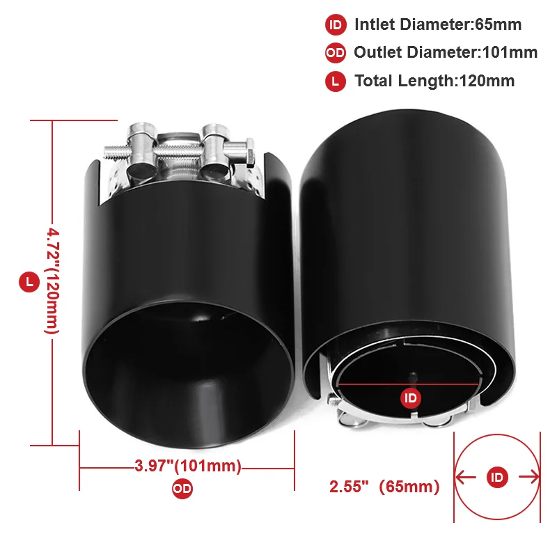 

2 шт./лот, выхлопная труба для BMW 3 серии G20 G21, выхлопная труба 320d 330i 330e 320i, насадка глушителя, прямая заглушка выхлопной трубы