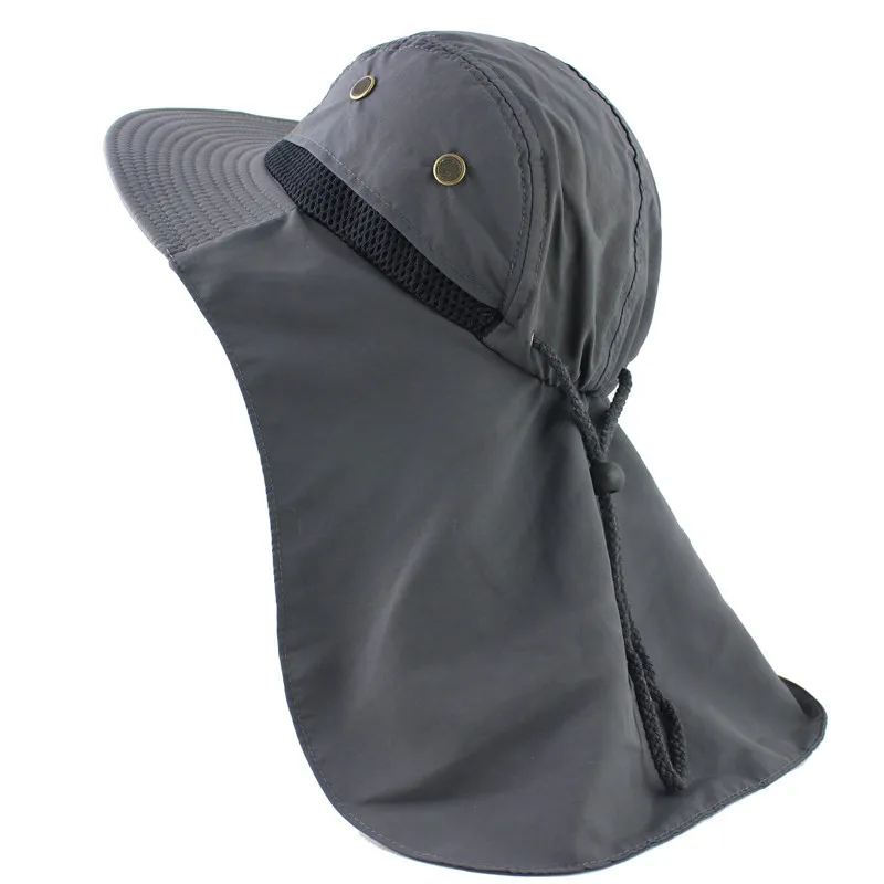 

Hat With Neck Fishing Hiking Outdoor Uv Protection Sun Hat