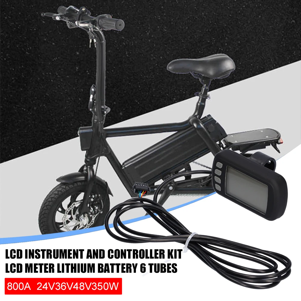 

24V/36V/48V 350W Motor Controller Brushless Electric Bicycle Controller with LCD Display Waterproof E-Bike Electric Scooter Part