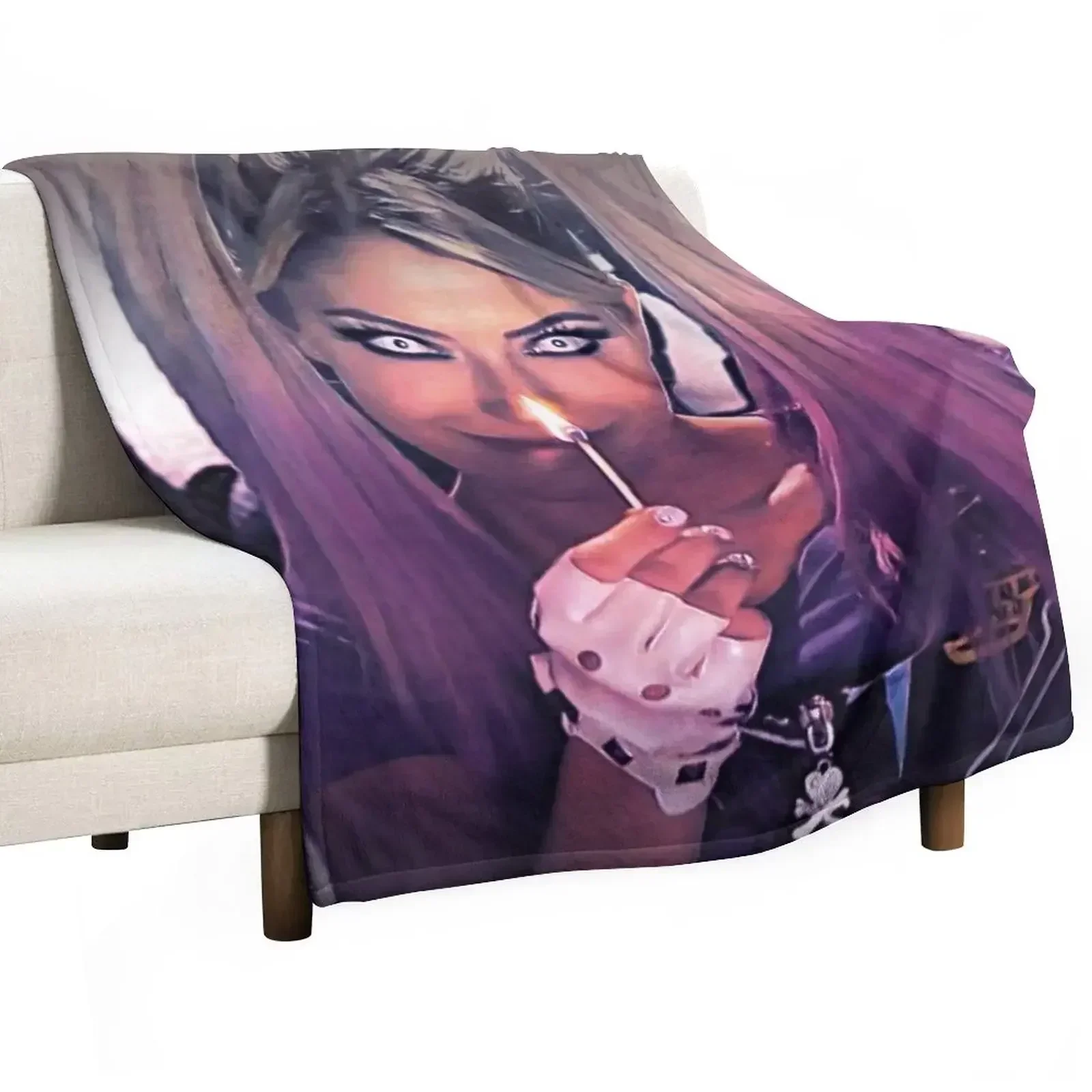 Плед Flaming Pink Vignette фланелевые покрывала на кровать клетчатые очень большие пледы