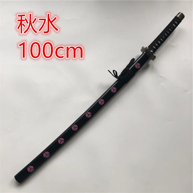 

Anime Cosplay 1:1 Akimizu Zoro Sword Weapon Armed Katana Espada Wood Ninja Knife Samurai Sword Prop Toys 100cm