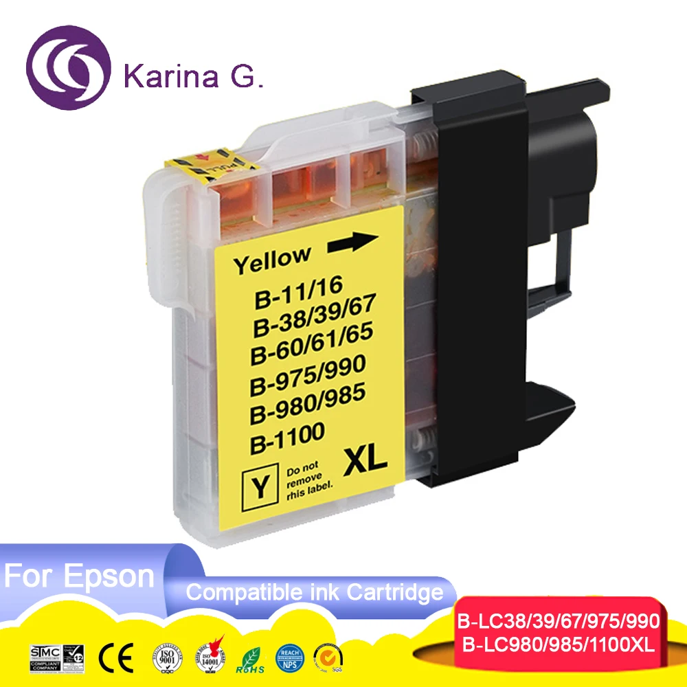 Картридж для струйных принтеров Brother LC980 985 1100 LC985 LC1100 LC980XL LC985XL | Компьютеры и офис
