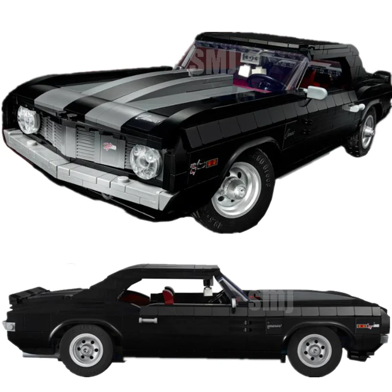 

Compatible with Z28 1969 Retro Muscle Car Building Block Toy Model 10304 Super Racing Car Bricks Boy Children Kid Christmas Gift