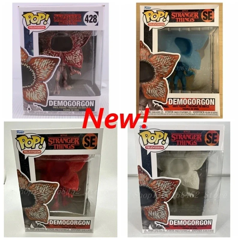 2024 Новое поступление FUNKO POP! Экшн-фигурка Demogorgon SE из ПВХ 4 вида #428 красная синяя