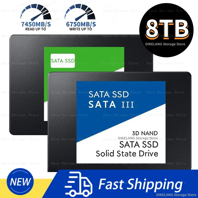 

New Fast SATA SSD 2.5Inch High Speed SSD 480GB 500GB HD 1TB Internal SSD 2TB Solid State Drive For Laptops SSD Notebook