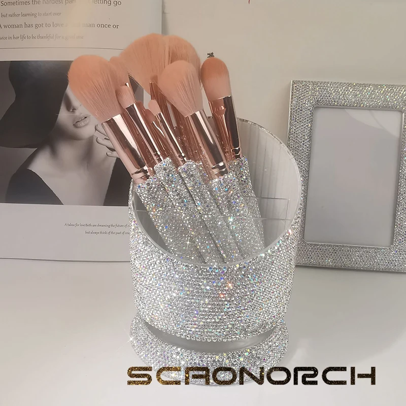 Косметический органайзер с камнями Swarovski