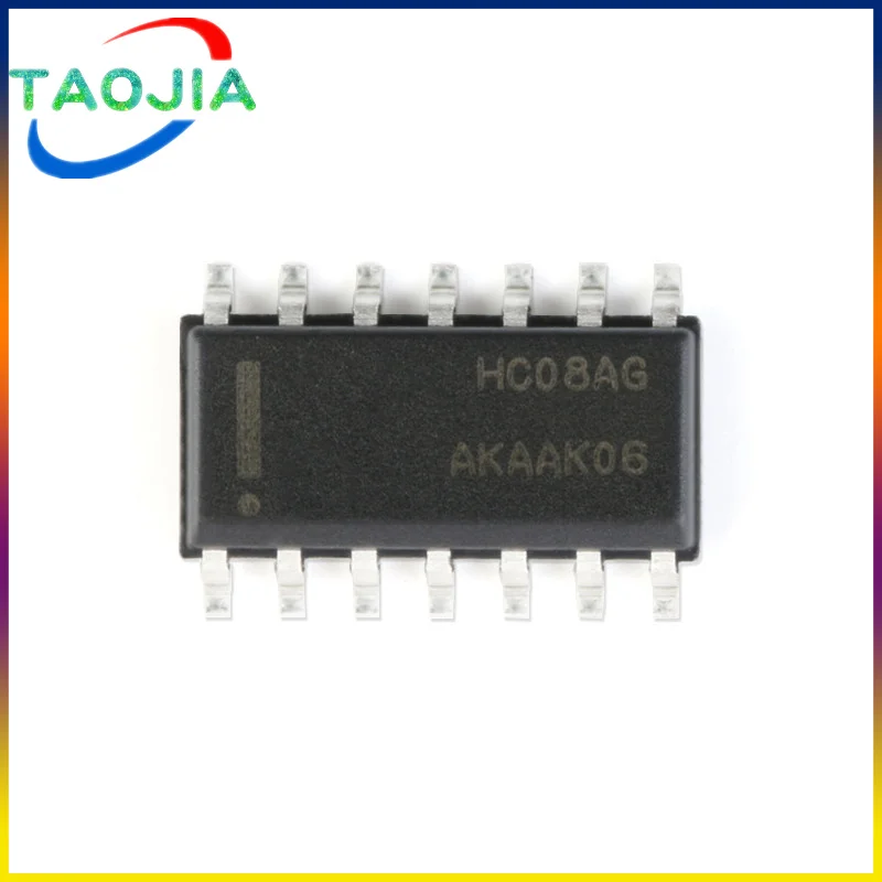 Новый оригинальный HC08AG MC74HC08ADR2G SOP-14, 5 шт. Новый оригинальный HC08AG MC74HC08ADR2G SOP-14, 5 шт.