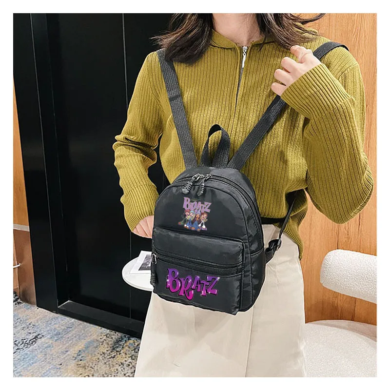 Bratzs женский рюкзак в стиле аниме 2024 Модный колледжа классный дизайн для