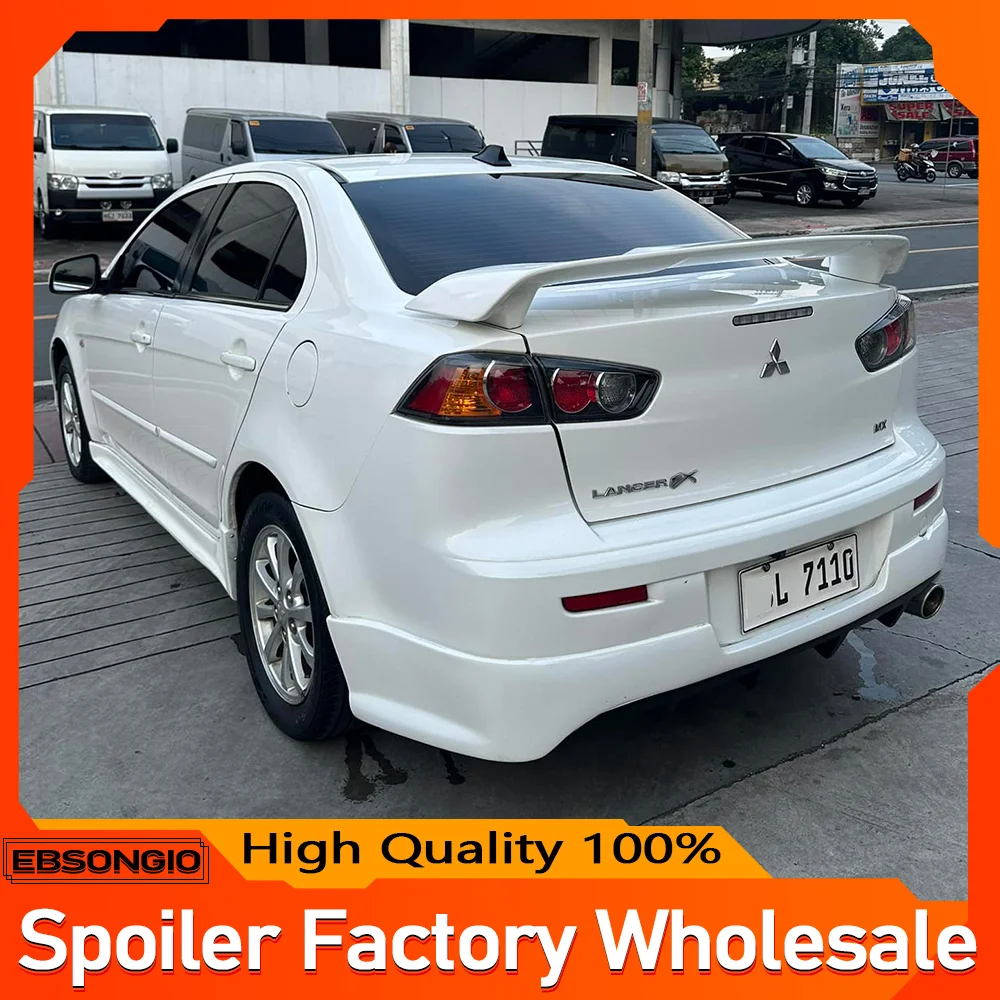 

Подходит для Lancer EX Evolution X Style ABS пластиковый задний спойлер на крыло багажника для Mitsubishi Lancer ex Sedan 2010-2014 CJ CF
