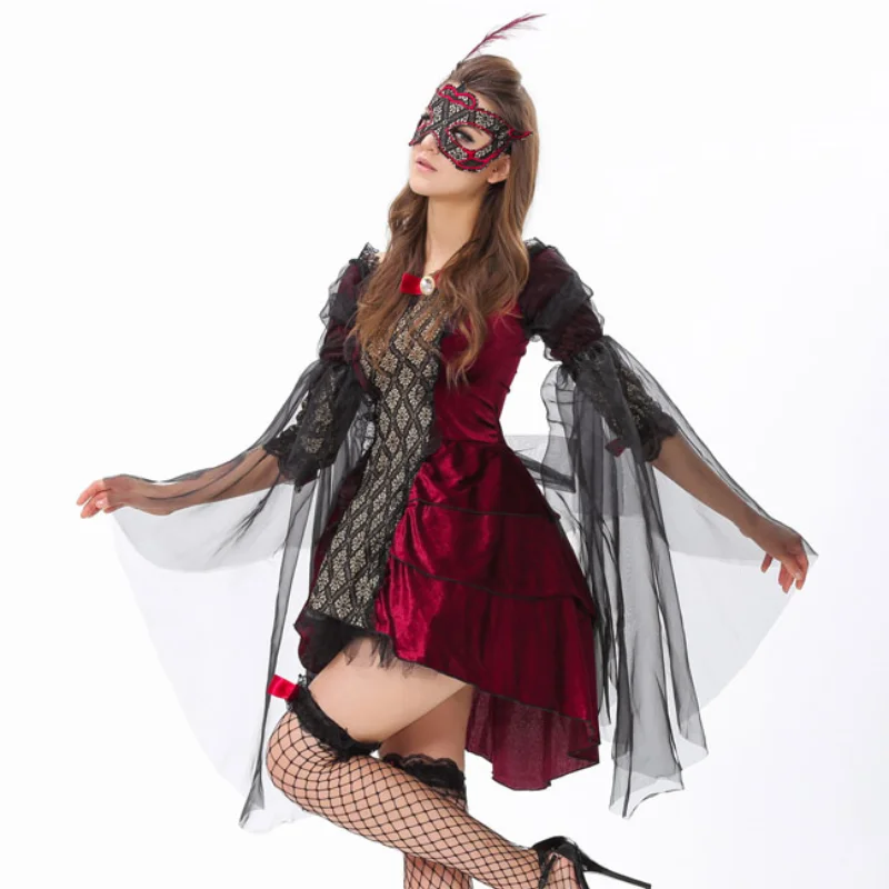 Женское Открытое платье на Хэллоуин F1453 Diva