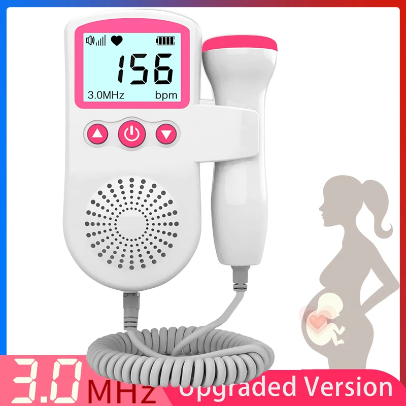 Ультразвуковой детектор сердечного ритма для беременных 3 0 МГц