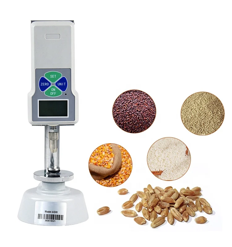 

Digital Grain Hardness Tester for Seed Fodder Paddy Rice Cereal Haedness Tester with High Accuracy