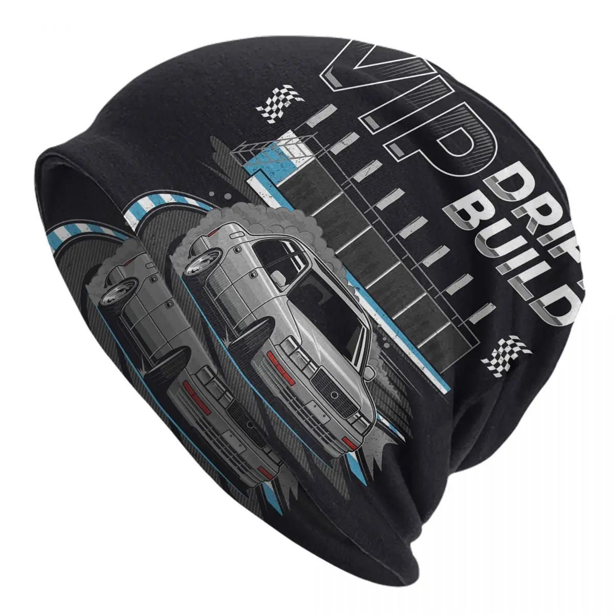 

New Man Drift Car Beanie Autumn Winter Winter Beanies Skullies Women Men