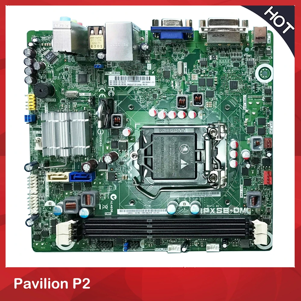 100% Working Desktop Motherboard for HP for Pavilion P2 IPXSB-DM ITX H61 661846-001 691719-001 683037-001 Work Perfectly