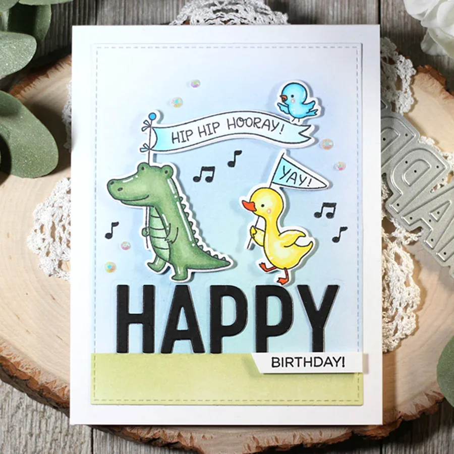 Стальные пресс-формы для скрапбукинга Party Parade