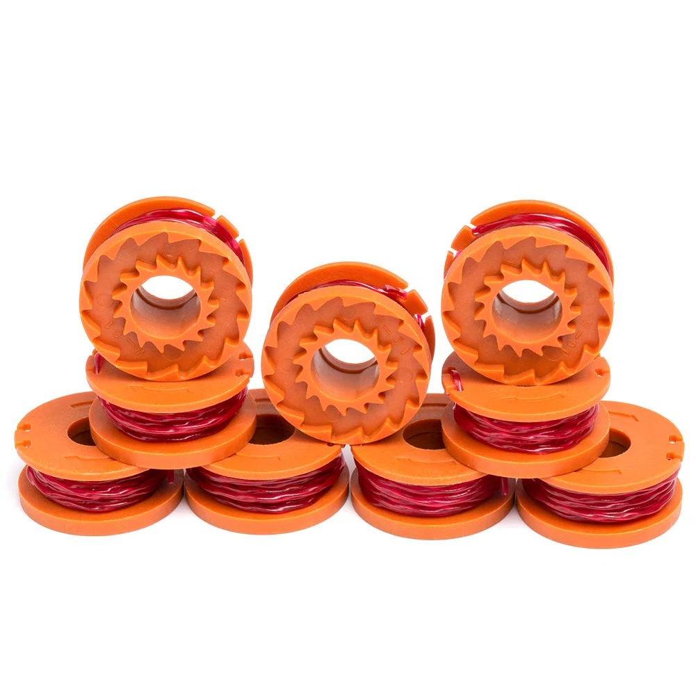 

Grass Coil Parts Outdoor Line Spool Set Strong Toughness Rope Wire String Trimmer Cap Cover Replacement Durable For WORX WA0010
