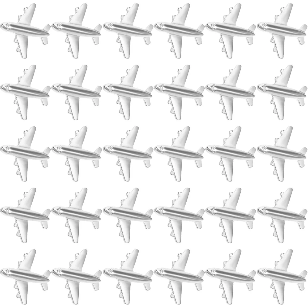 

30 Pcs Plane Aircraft Pushpin Cute Pushpins Cork Board Decorations Airplane Bulletin Tacks Thumb Small