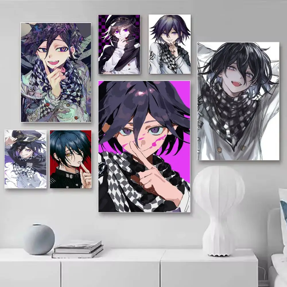 Фото Постер D-Danganronpa V3, универсальный водонепроницаемый настенный декор высокого разрешения, самоклеящийся декор для любого помещения, идеальный подарок №1
