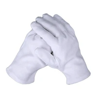 white cotton work gloves for dry hands handling film spa gloves ceremonial inspection gloves household cleaning tools gloves