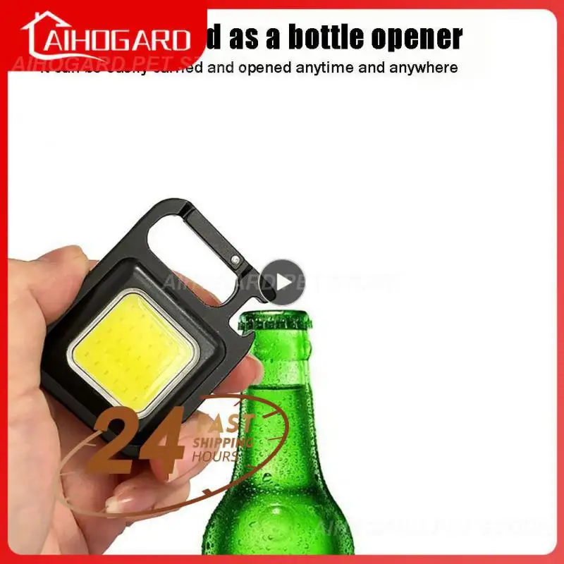 

Torch Portable Magnetic Base Cob Inspection Light Corkscrew Outdoor Emergency Work Light Dropshipping Mini Led Flashlight Light
