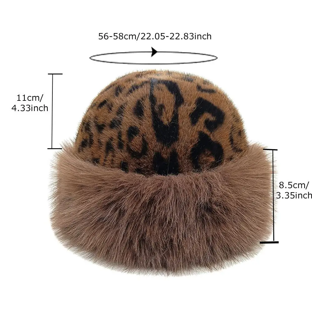 Новая теплая пушистая меховая панама холодная утолщенная плюшевая рыбацкая