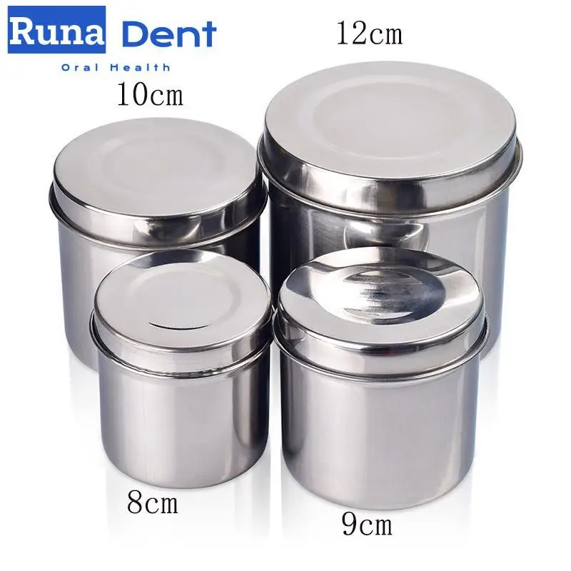 

Dental Surgery Medical Tank Ointment/cotton Ball/gauze Crock/alcohol Cylinder/dressing Disinfection Cup Medical Equipment 6Size