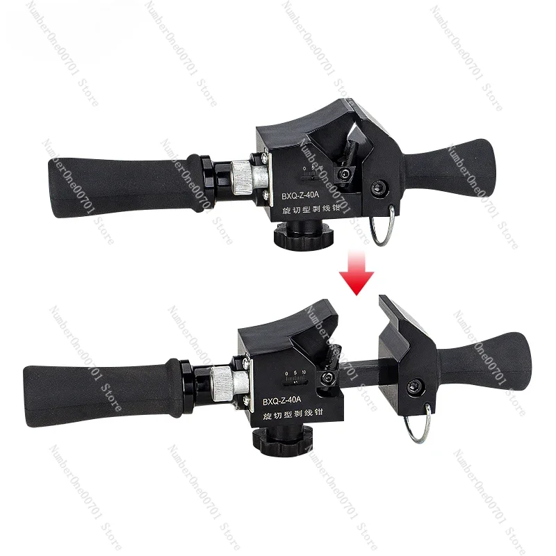 Вращающийся режущий кабельный Съемник 12-40 мм высоковольтный инструмент для