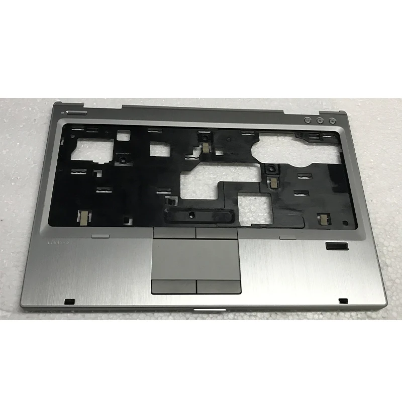 

Новый оригинальный чехол для HP EliteBook 2560P 2570P с сенсорной панелью, серебристый чехол с верхней частью и рамкой для клавиатуры, чехол для ноутбука 651375-001