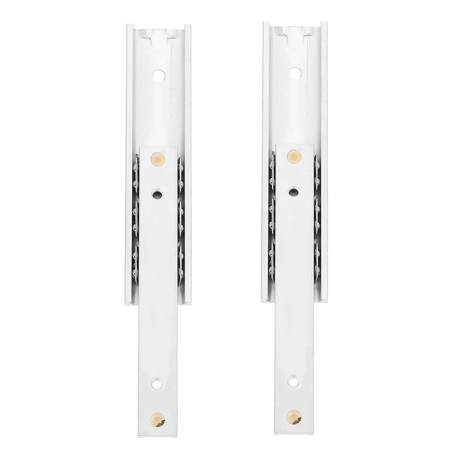 

Drawer Slides Rails Miniature Extension Full Bearingsteel Mount Heavy Duty Slideless Furniture Noise Undermount Stainless Fold