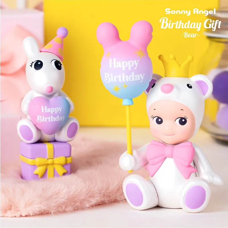 

Sonny Angel Gift Bear Series Mystery Box Guess Bag Toys Doll Cute Anime Figure Desktop Ornaments Collection Gift