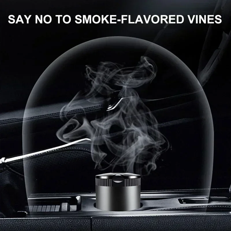 1Ps портативная автомобильная светодиодная пепельница эмблема автомобильные