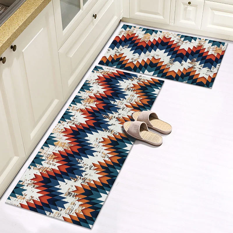 

Kitchen Floor Mat Bedroom Bedside Long Rug Home Decor Entrance Doormat Hallway Living Room Carpets Bath Absorbent Anti-slip Mats