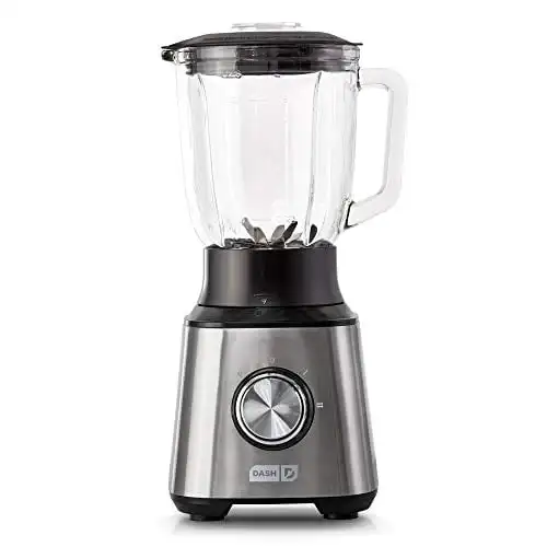 Quest Countertop Blender 1.5L with Stainless Steel Blades for Coffee Drinks, Deserts, Frozen Cocktails, Purées, Shakes, Soups,