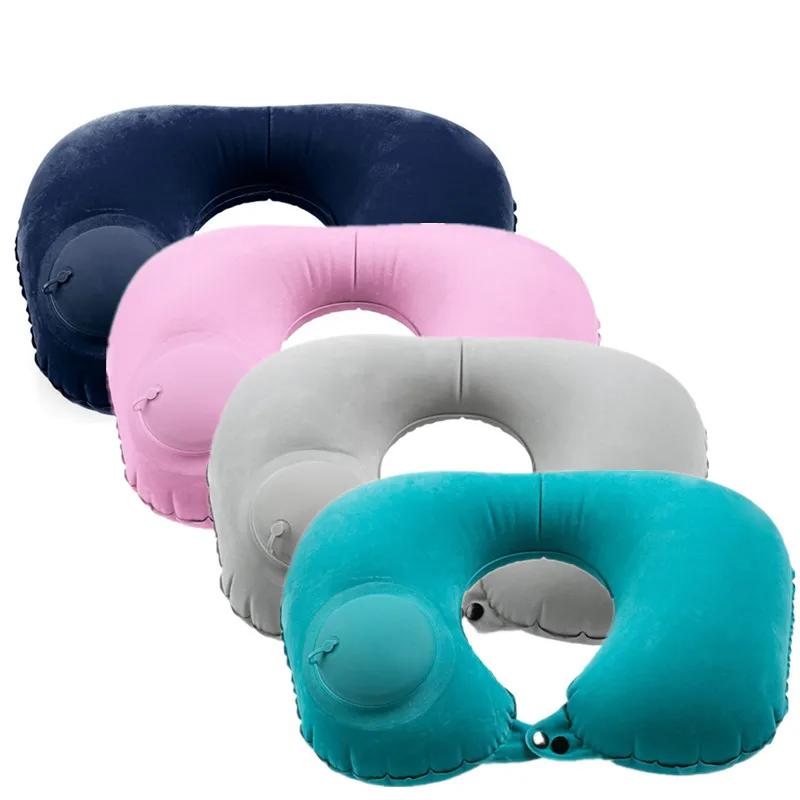 

Дорожные подушки, надувные самолеты светильник Кая портативная подушка для шеи, U-образная Автоматическая надувная подушка для шейного позвонка