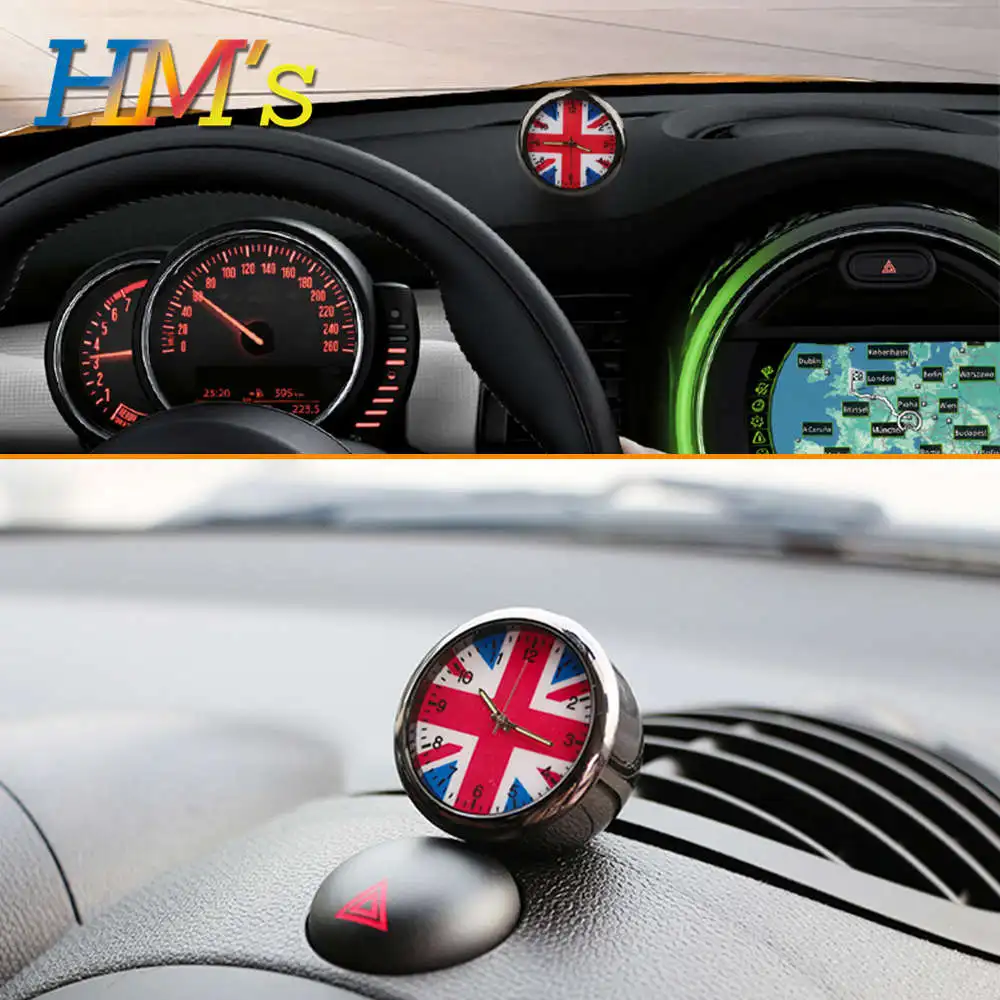 

For MINI COOPER JCW S ONE R50 R52 R53 R55 R56 R60 F54 F55 F56 F60 Countryman Clubman Car Styling Electronic Quartz Watch Clock