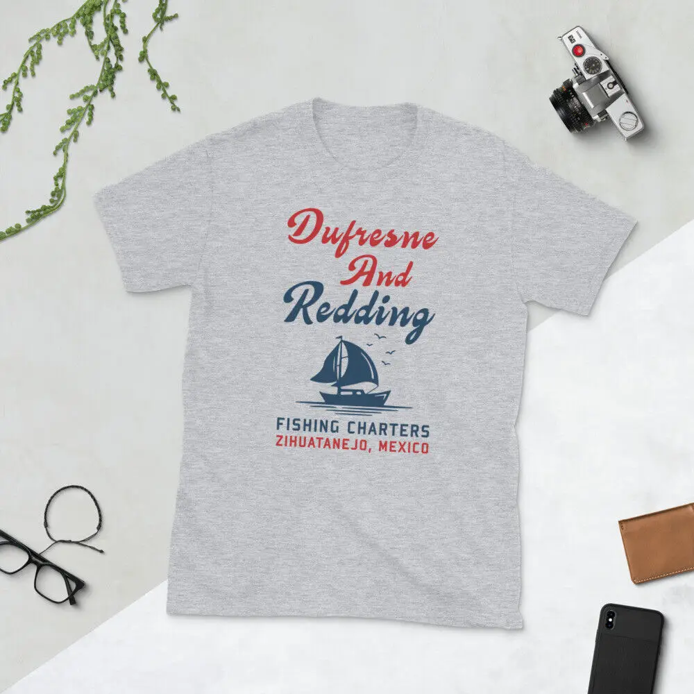 

Dufresne & reding, футболка унисекс с коротким рукавом для рыбалки