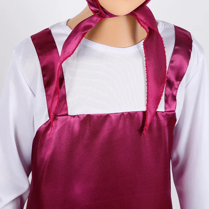 Маша дети девочки Хэллоуин Косплей Костюм