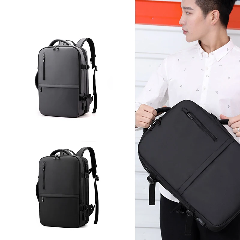 

Weekender Backpack Female Capacity Laptop 17 Expandable Inch Charging For Male Backpack Large Bag Men's Approved Traveling