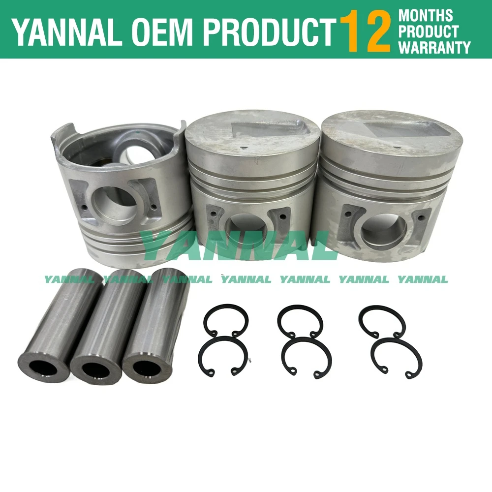 S3L2 S3L2-E комплект для ремонта двигателя Mitsubishi MT160 MT165 MT190 трактор