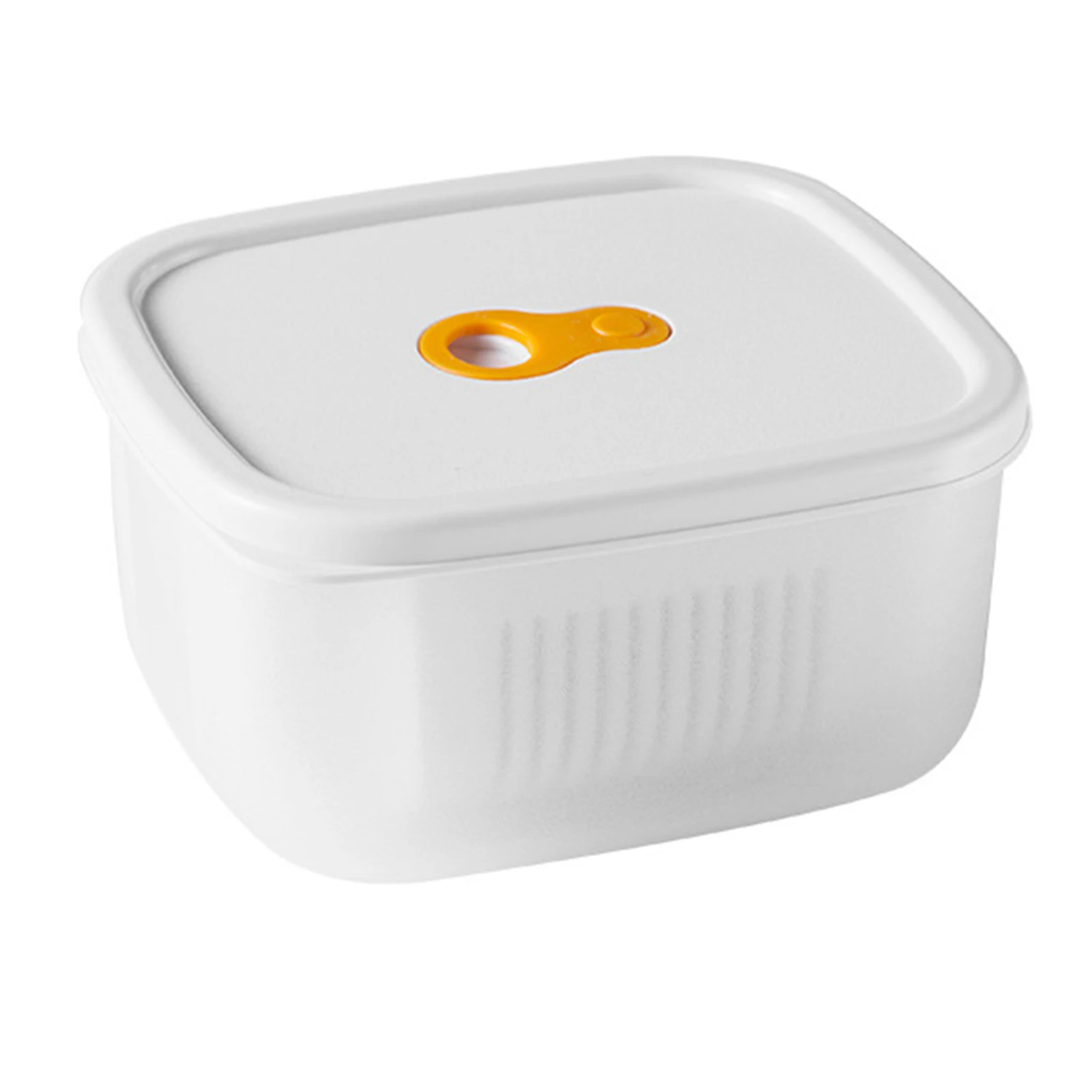 

Refrigerator Food Storage Containers With Lid PP Stackable Freezer Organizer