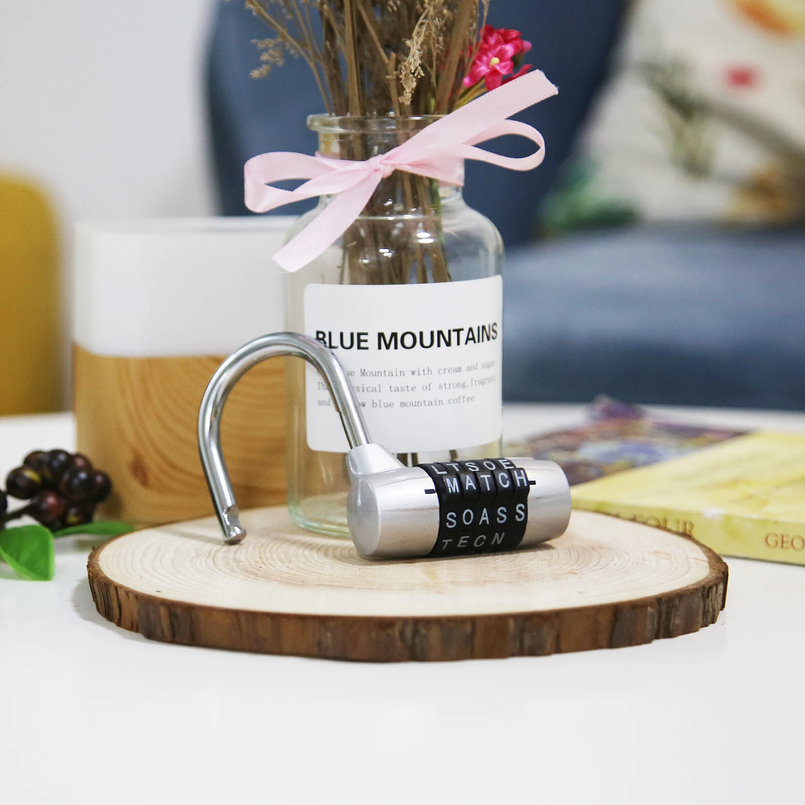 1 шт. замок из цинкового сплава с 5 надписями