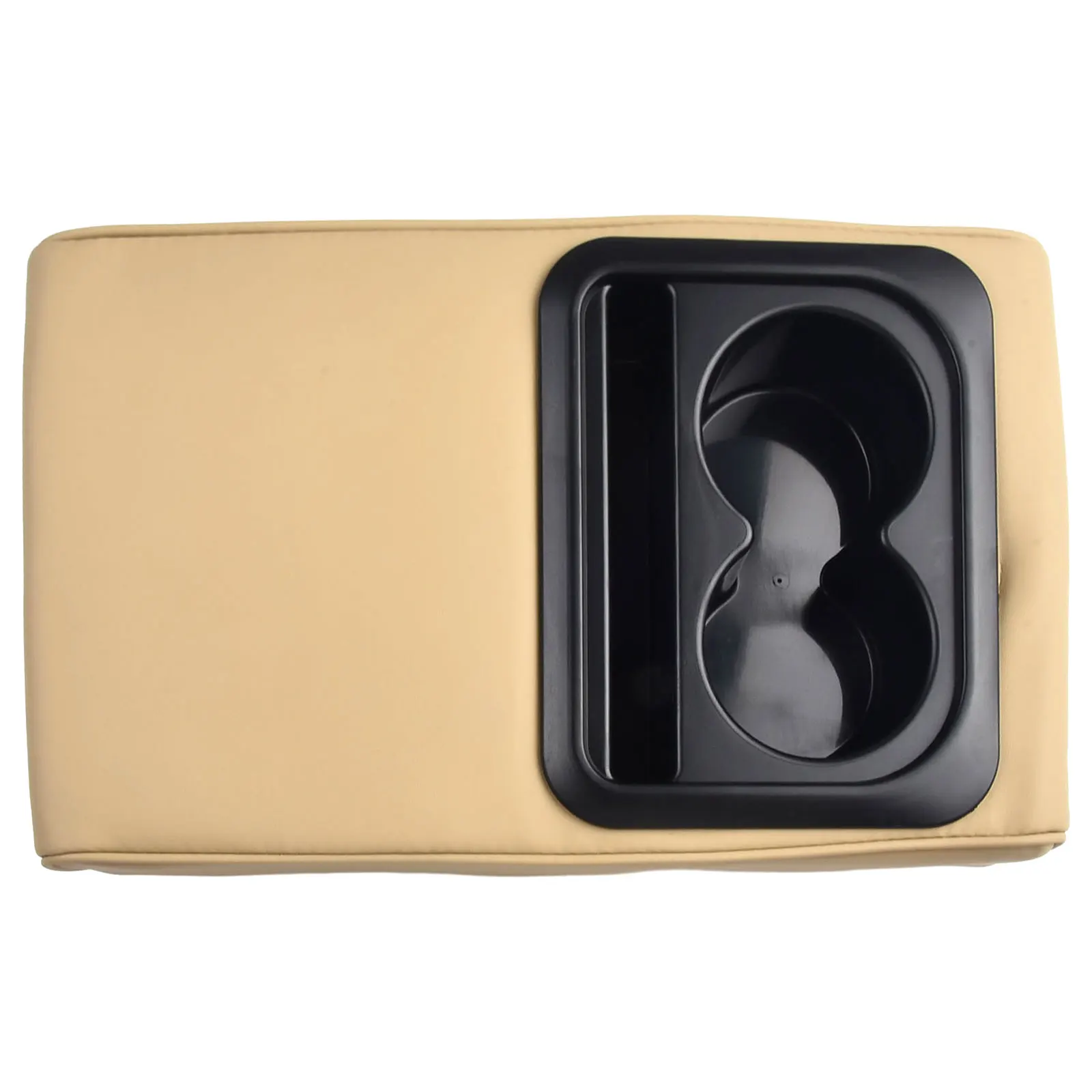 

Cushion Mat Armrest Pad 35*20.5*7.5cm Accessory Car Center Console Ergonomics Memory Foam+PU Leather Universal