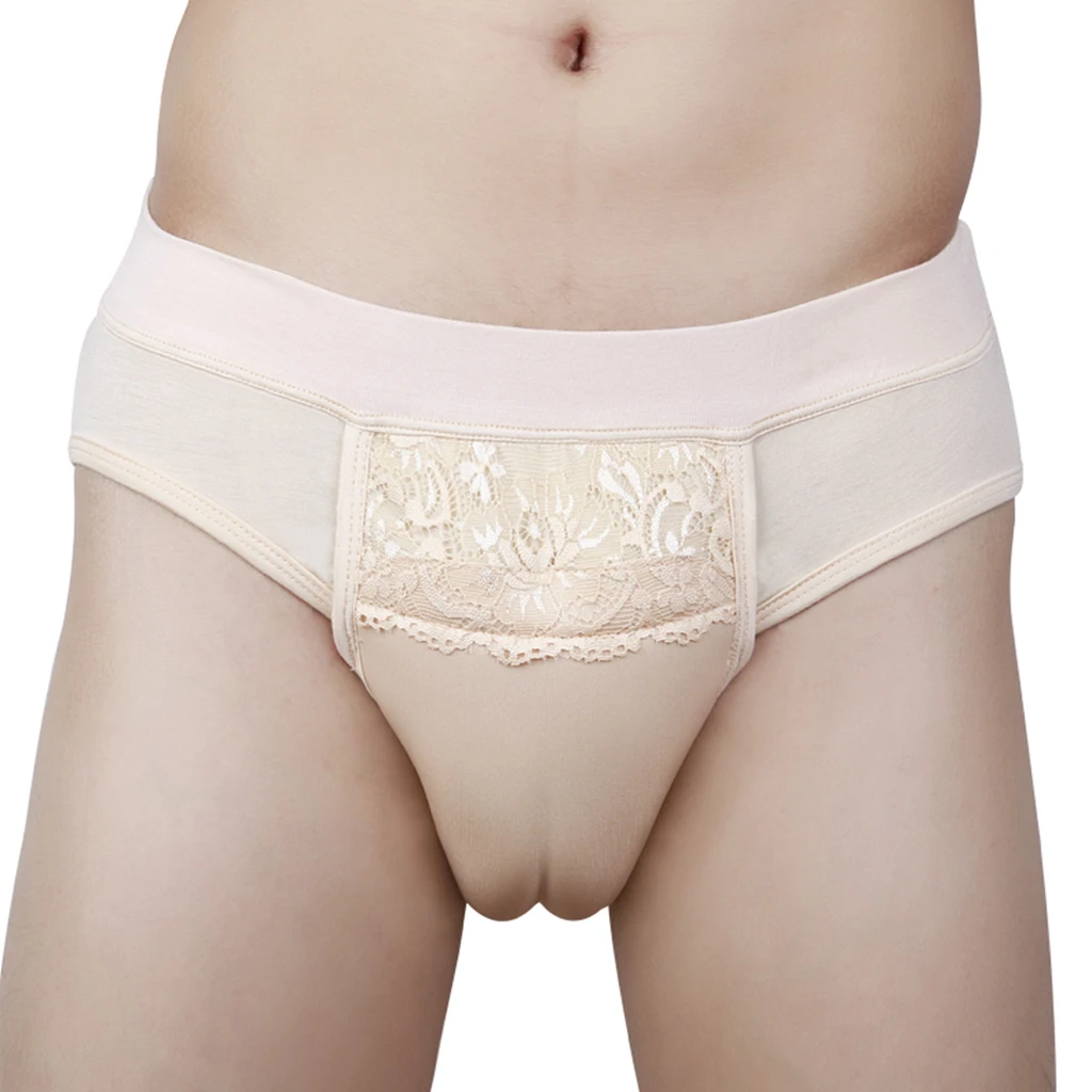 

Mens Hiding Gaff Panty Padded Butt Hip Enhancer Shaper Briefs Underwear