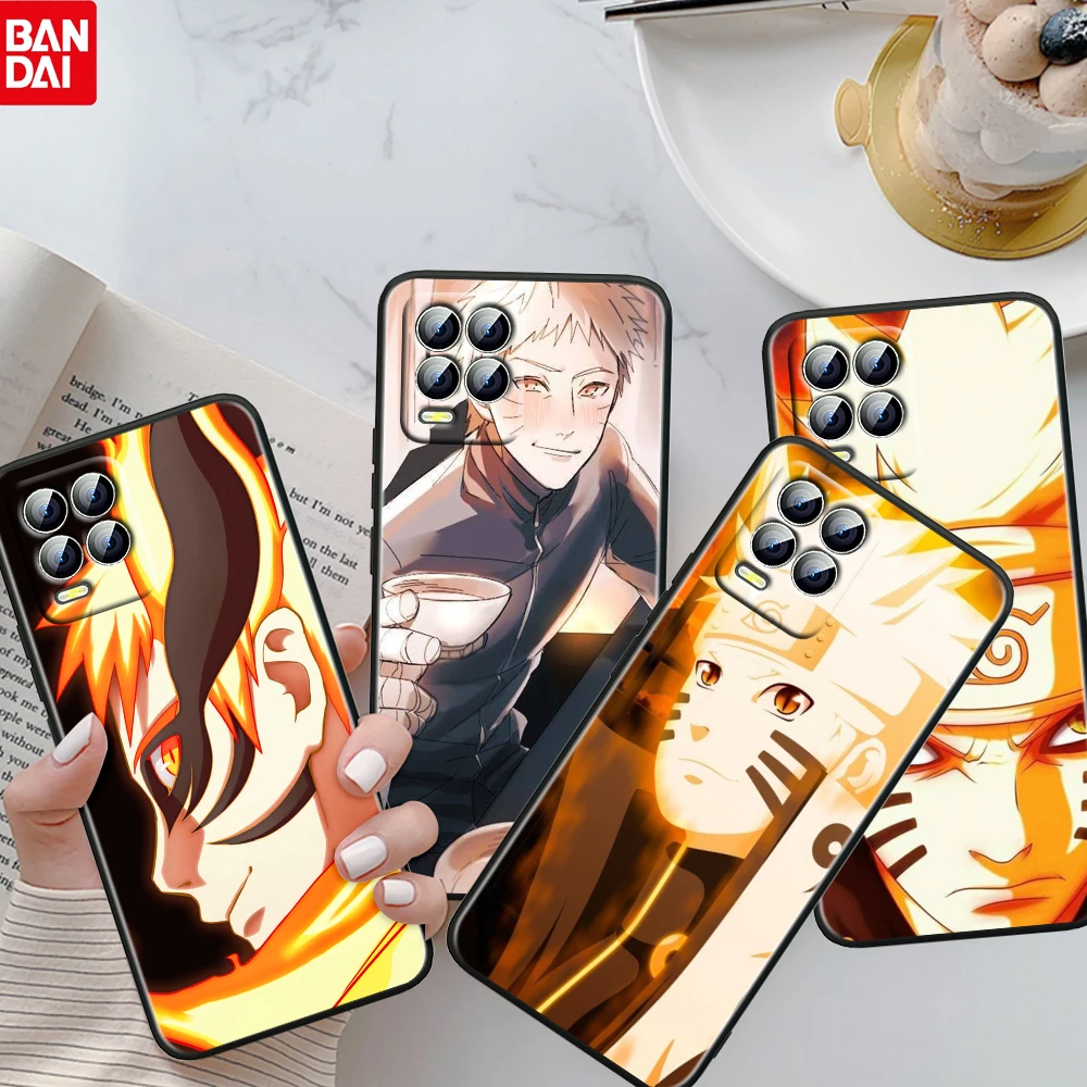 

Cool Boy Anime Naruto For OPPO Realme GT Neo Master Edition 9i 8 7 Pro C21S Narzo 30 5G TPU Silicone Soft Black Phone Case Coque